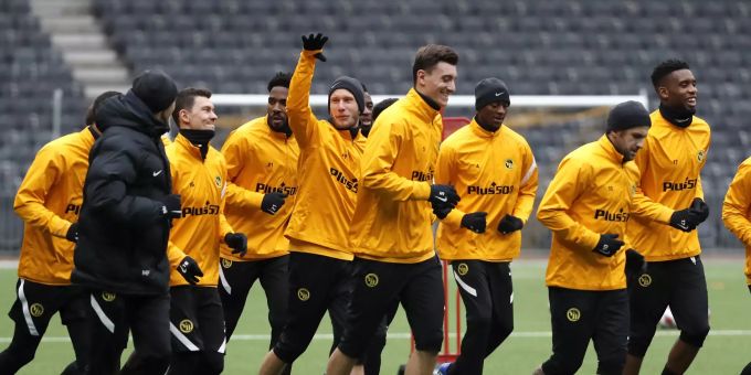 Die Freude auf die Rückrunde scheint bei Fabian Lustenberger gross zu sein. YB Super League