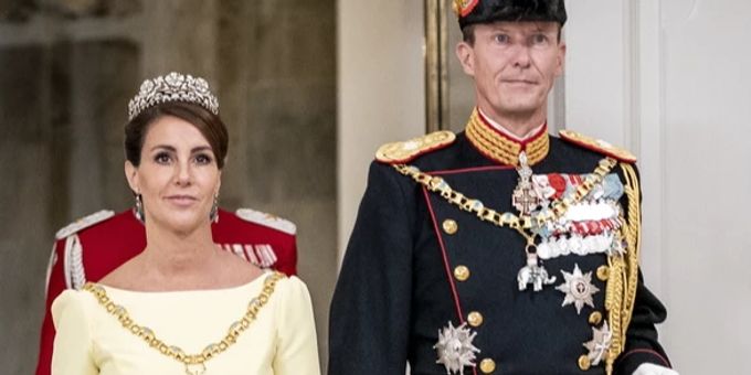 Marie und Prinz Joachim von Dänemark. prinz joachim