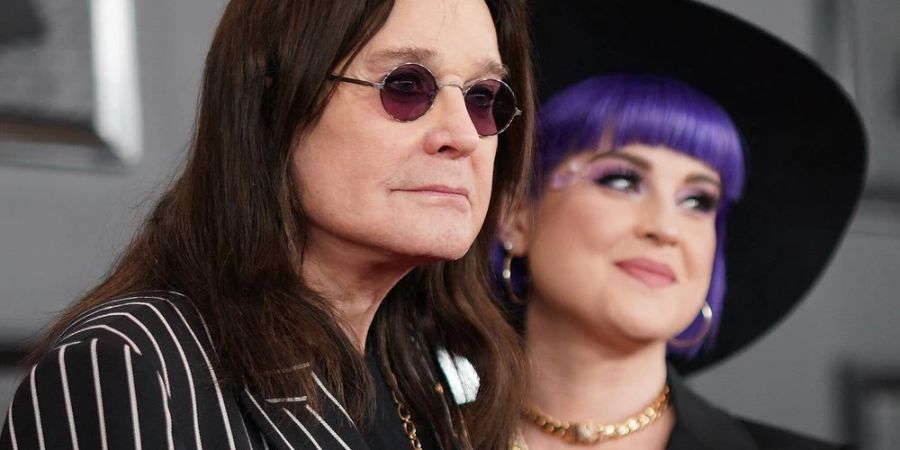 Ozzy und Kelly Osbourne bei den 62. Grammy Awards.