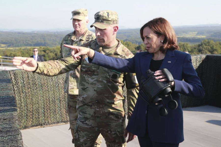 Kamala Harris Südkorea