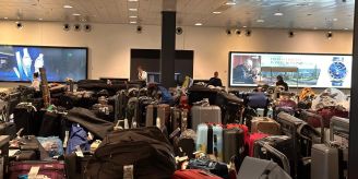 «Erschreckend» - Koffer-Berge liegen am Flughafen Zürich herum