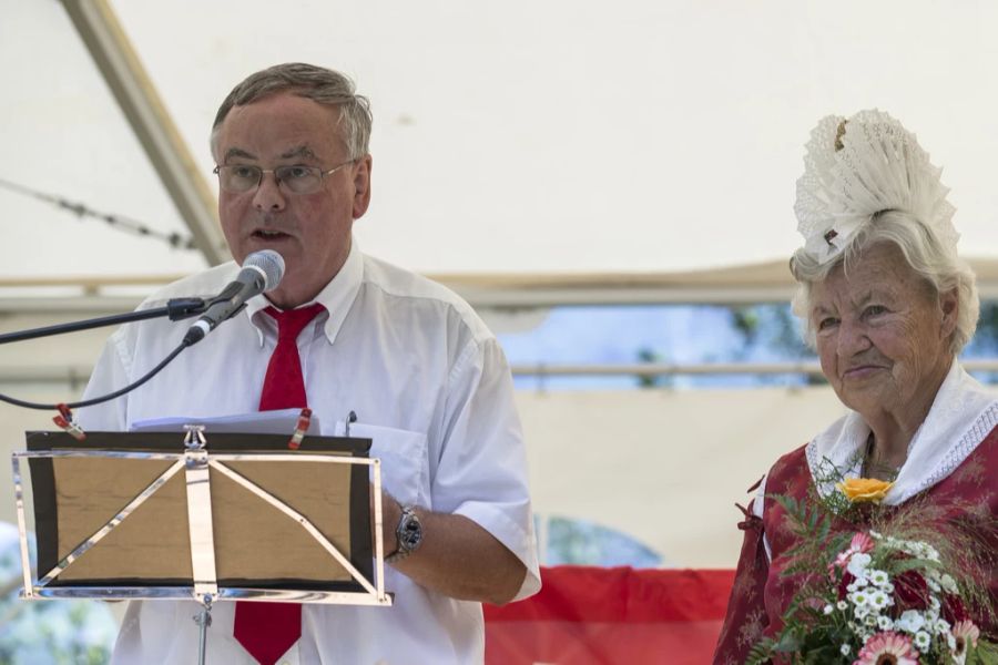 Mit der Festtagsrede des damaligen SVP-Nationalrates und Gewerbeverbandspräsidenten Jean-François Rime liegt die letzte SVP-Festtagsrede schon fast ein Jahrzehnt zurück. (Archivbild)