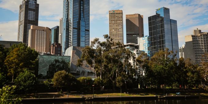 Ein Park in Melbourne, Australien. (Symbolbild) Melbourne Park