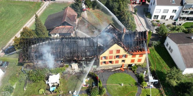 Brand in Zuzwil