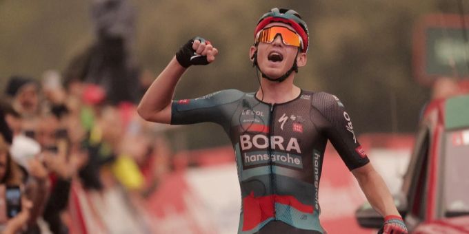 Die neunte Etappe der Vuelta wurde von Lennard Kämna gewonnen. Lennard Kämna Vuelta