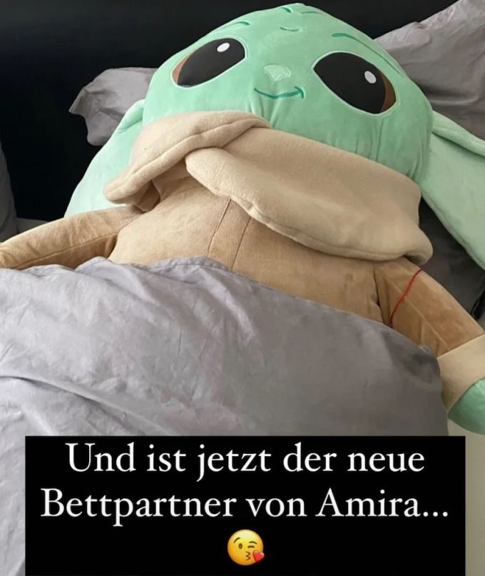 Der neue Bettpartner seiner Frau, laut Oliver Pocher. Oliver Pocher Amira