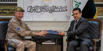 Nato Irak Militärs Verträge