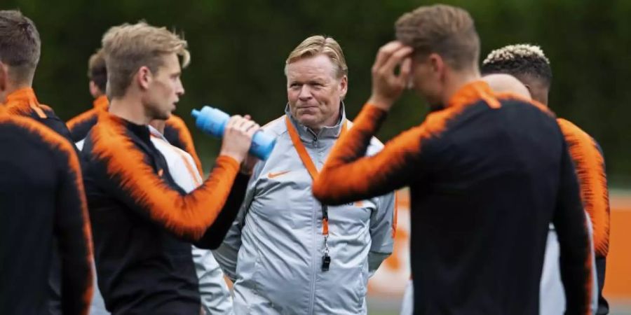 Kehrt als niederländischer Nationalcoach nach Hamburg zurück: Ronald Koeman. Foto: OLAF CRACK/ANP