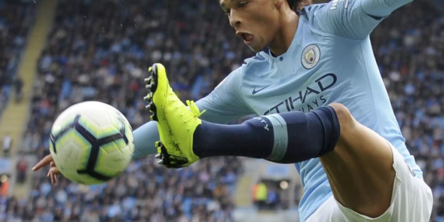 Ein begehrter Mann: der deutsche Internationale Leroy Sané vom englischen Meister Manchester City