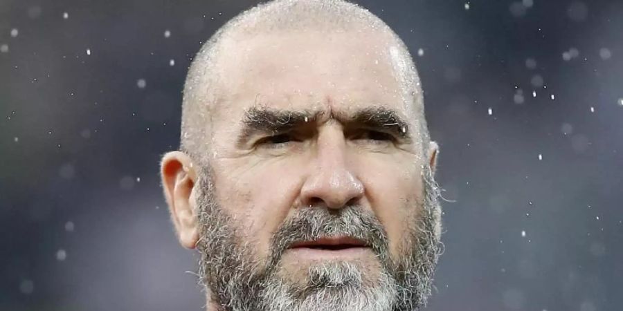 Der ehemalige französische Nationalspieler Eric Cantona bekam den President's Award der UEFA. Foto: Martin Rickett/PA Wire