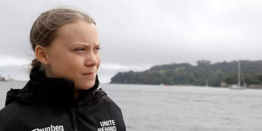 Greta Thunberg auf der «Malizia II»