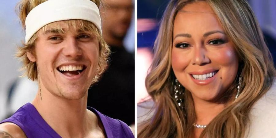 Justin Bieber und Mariah Carey Foto: Pizzello/Clarke