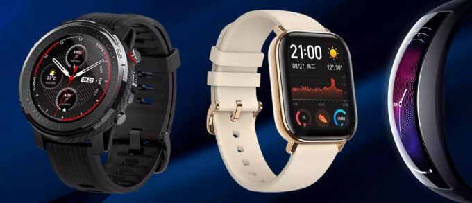 Die drei neuen Smartwatches von Xiaomi Zulieferer Huami. xiaomi amazfit
