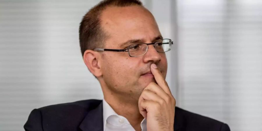Tobias Dünow, damaliger Pressesprecher der SPD. Foto: Michael Kappeler