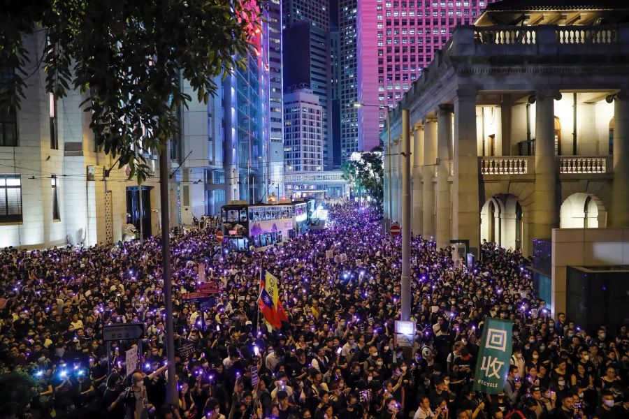 Proteste in Hongkong