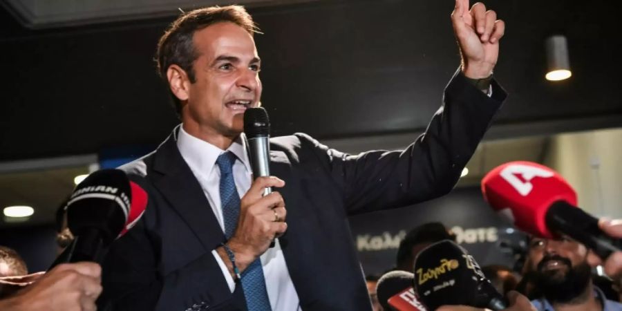 Der 51-jährige Kyriakos Mitsotakis