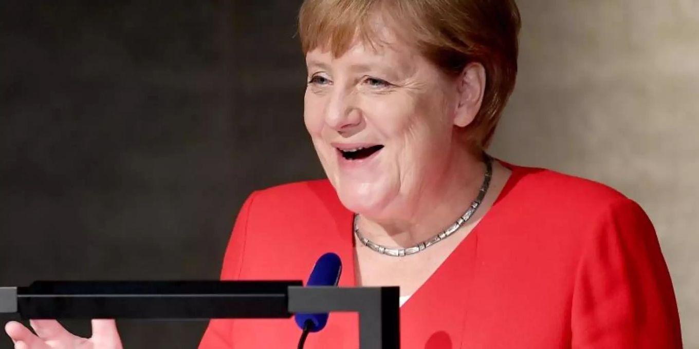 Angela Merkel eröffnet die James-Simon-Galerie | Nau.ch