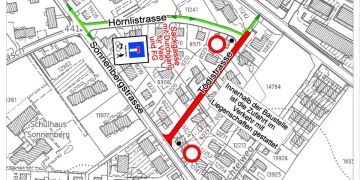 Baustelleninfo Tödistrasse