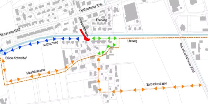 Umleitung Radweg Umleitung Radweg