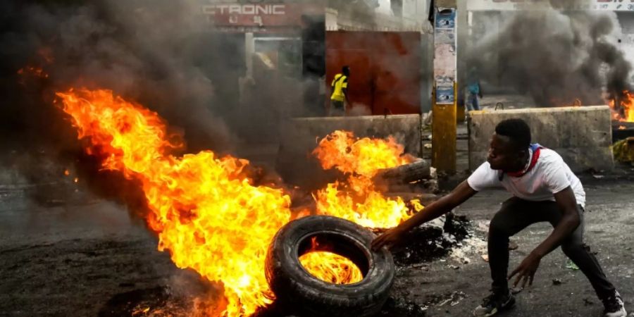 Heftige Proteste in Port-au-Prince