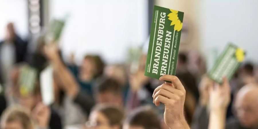 Kleiner Parteitag der Grünen in Kleinmachnow