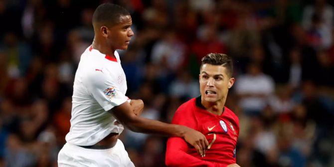 Manuel Akanji Cristiano Ronaldo