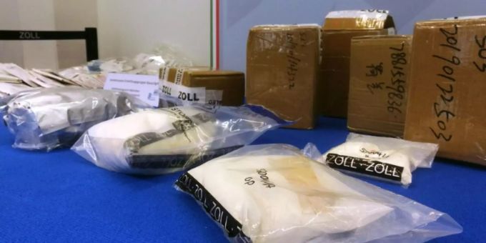 Beschlagnahmte Drogen beim Kölner Zoll Beschlagnahmte Drogen beim Kölner Zoll