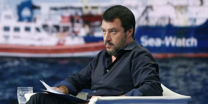 Italiens Innenminsiter Matteo Salvini