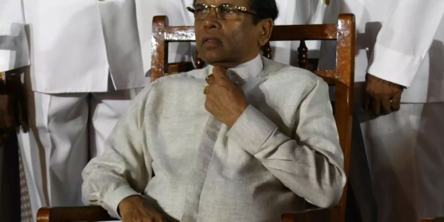 Sri Lankas Präsident Maithripala Sirisena