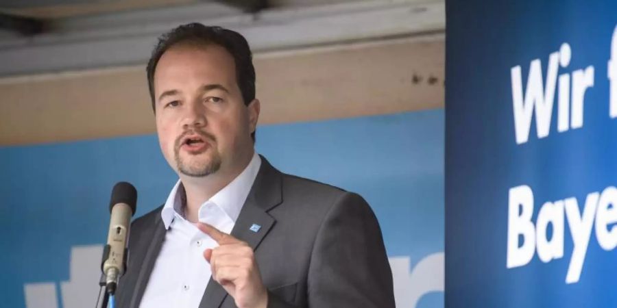 Der bayerische AfD-Landeschef Martin Sichert kandidiert erneut. Foto: Matthias Balk