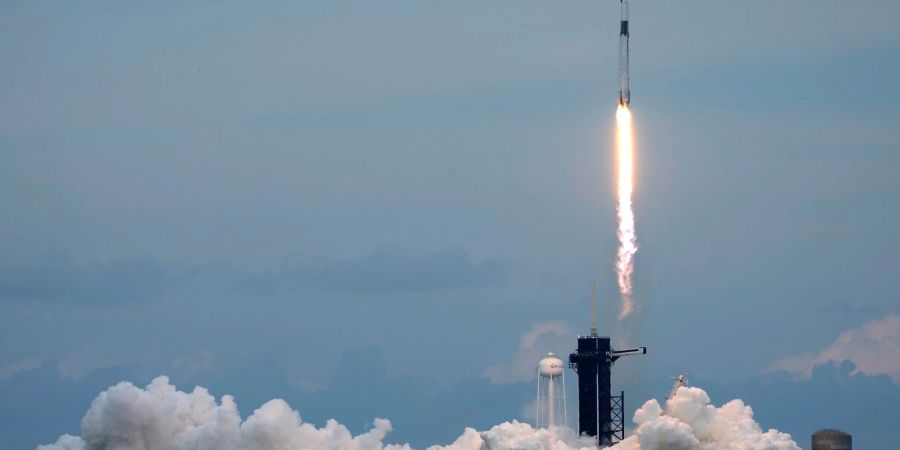 Die SpaceX Falcon 9-Rakete startete am 21. Mai in Cape Canaveral.