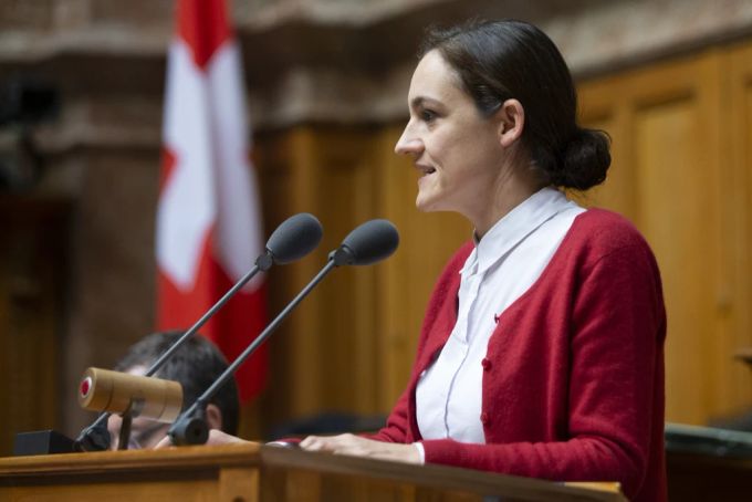 Nationalrätin Marionna Schlatter (Grüne/ZH) spricht im Parlament. (Archivbild) Marionna Schlatter Swisscoy Kosovo