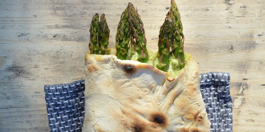 Mehr als eine Beilage: Spargel im Teig.