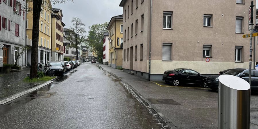 Unfallstelle Linsebühlstrasse