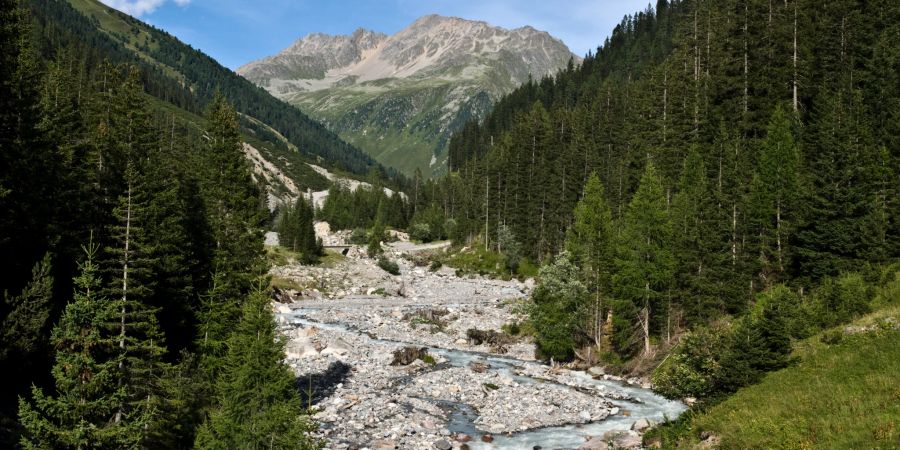 Bergün-Albulapass im Val Tuors. - Bergün-Filisur