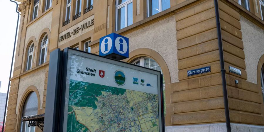 Gemeindeverwaltung, Hotel de Ville in Grenchen.