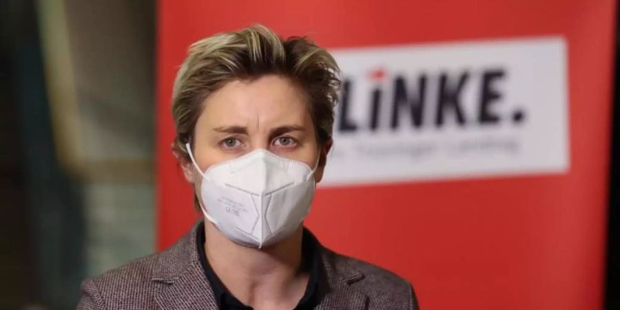 Möchte die Bundeswehr nur in Ausnahmefällen ins Ausland entsenden: Linken-Kandidatin Susanne Hennig-Wellsow. Foto: Bodo Schackow/dpa-Zentralbild/dpa