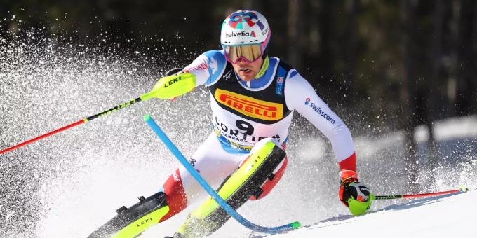 Daniel Yule ist die letzte verbleibende Schweizer Hoffnung auf eine Medaille beim WM-Slalom. Daniel Yule