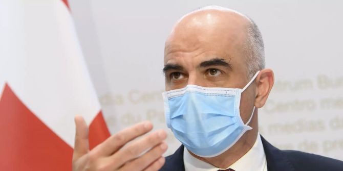 Alain Berset Coronavirus