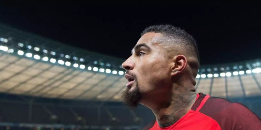 Wird ARD-Experte für die EM im Sommer: Ex-Bundesligaprofi Kevin-Prince Boateng. Foto: Annegret Hilse/dpa