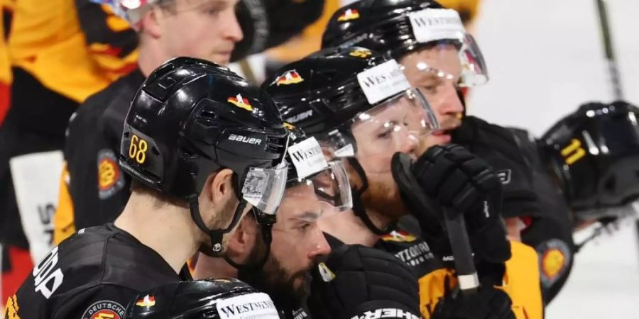 Alle Eishockey-Nationalspieler haben sich nach einem Corona-Verdachtsfall im Team umgehend isoliert. Foto: Daniel Karmann/dpa