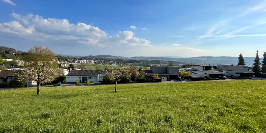 Landschaftsfoto bei Uitikon im Kanton Zürich.