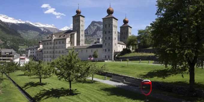 Das Stockalperschloss in Brig-Glis. Das Stockalperschloss in Brig-Glis.