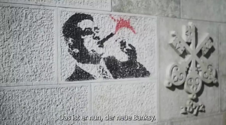 Banksy Klimastreik Schweiz