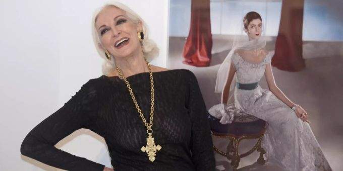 Carmen Dell Orefice Das Wohl Alteste Model Der Welt Wird 90