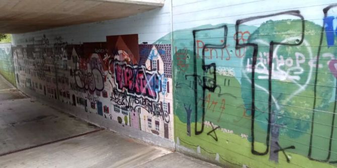 Graffiti Zofingen Unterführung