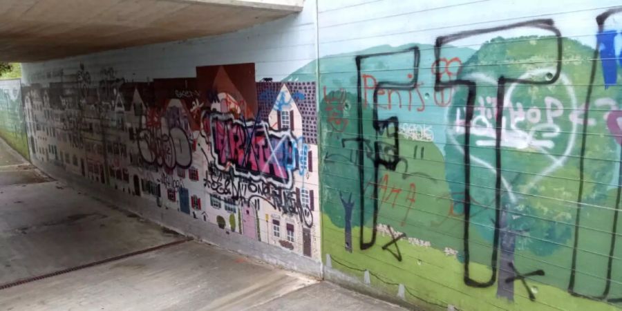 Graffiti Zofingen Unterführung