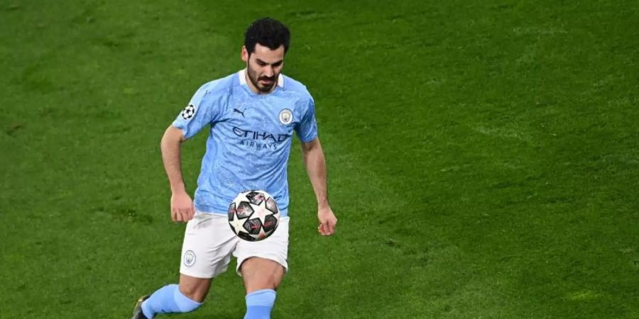 Ilkay Gündogan will mit Manchester City die Champions League gewinnen. Foto: Federico Gambarini/dpa-Pool/dpa