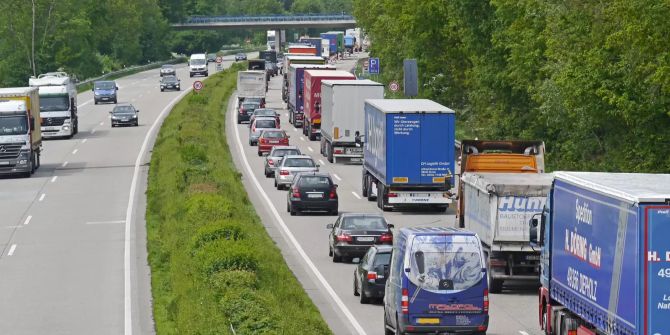 Autobahn Stau