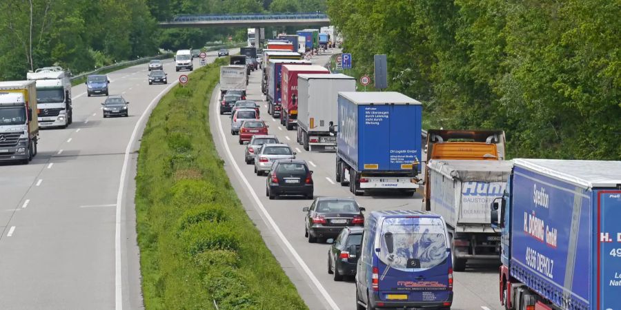 Autobahn Stau